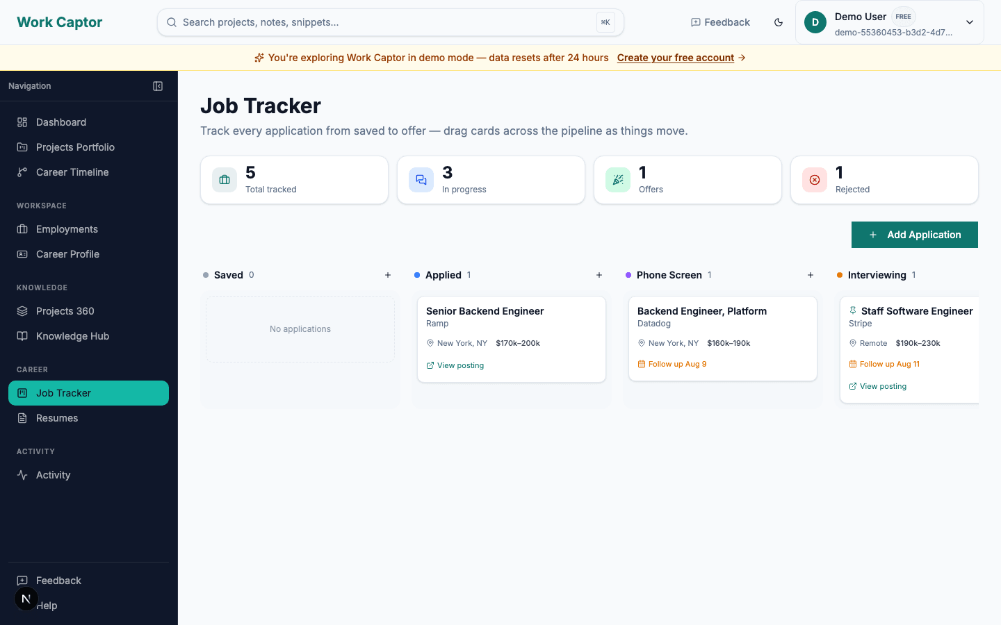 Job Tracker